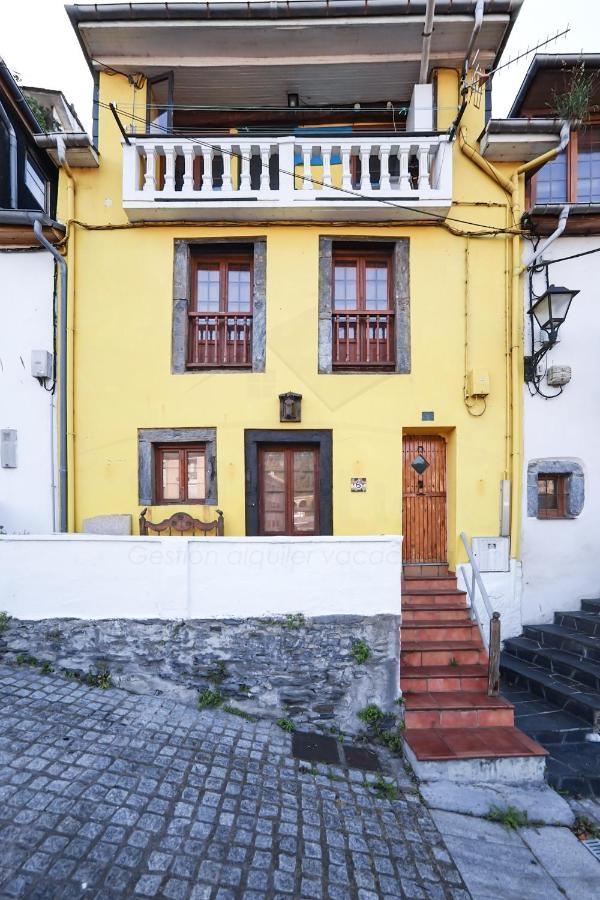 La Casina De La Pena Villa Luarca Esterno foto